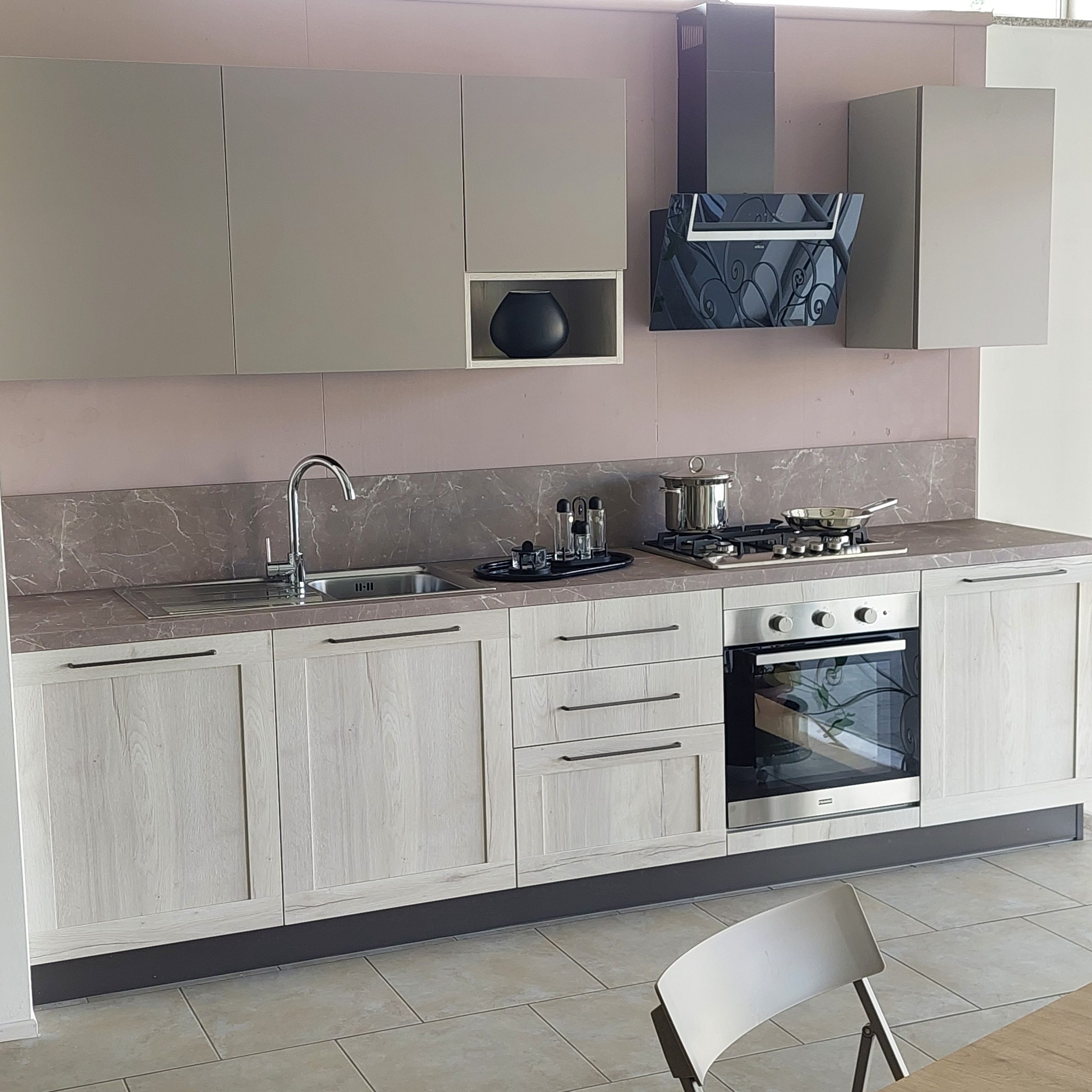 Cucina Easy Telaio Riso
